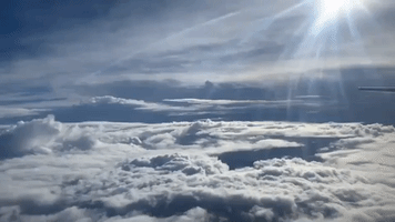 NOAA Plane Flies Over Storm Laura Churning in Caribbean