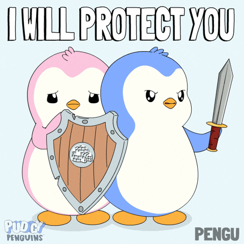 I Will Protect You GIF by Pudgy Penguins