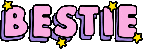 Best Friend Friends Sticker by Poppy Deyes