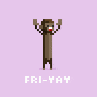 Happy Friday GIF by BasedMinis