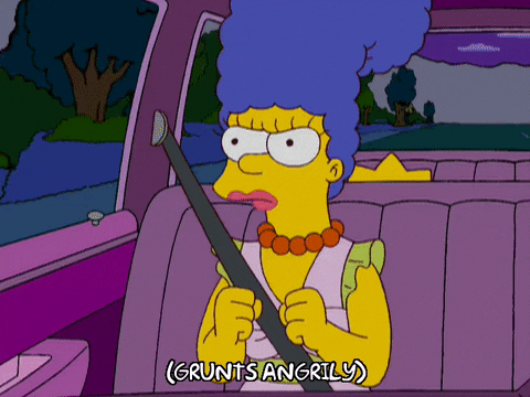 angry marge simpson GIF