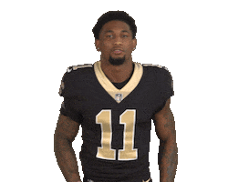 Football Nfl Sticker by New Orleans Saints