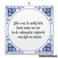Flow Moment Sticker by Tegelspreuken.nl