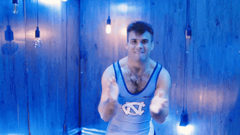 University Of North Carolina Wrestling GIF by UNC Tar Heels