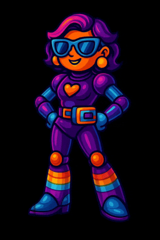 Pink Activate GIF by Echonautz