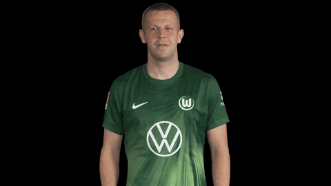 Happy Goal GIF by VfL Wolfsburg