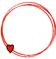 Srdce Circle Frame Sticker by Dobrý anděl