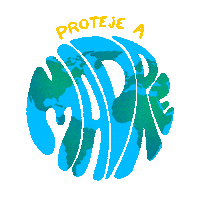 Climate Change Earth Sticker by INTO ACTION