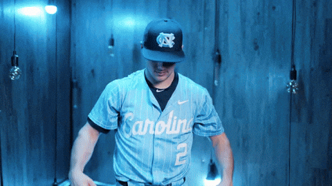 University Of North Carolina Baseball GIF by UNC Tar Heels