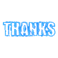 Thanks Thank You Sticker