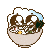 Food Cloud Sticker