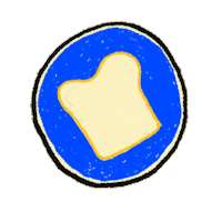 stacymkim quarantine toast avocado avo Sticker