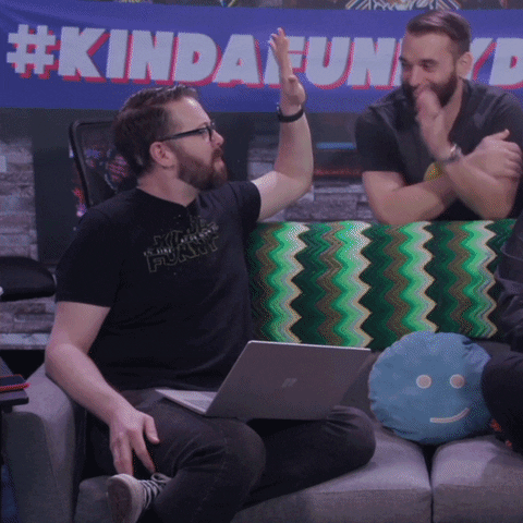 Fire Greg Miller GIF by Kinda Funny