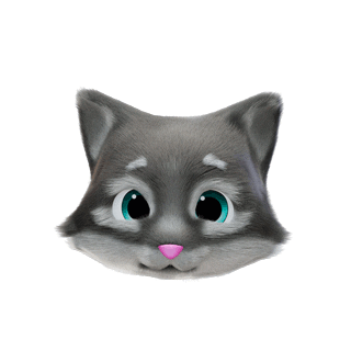 Happy Cat Sticker by cryptoys