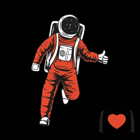 Spaceman GIF by Flarespace