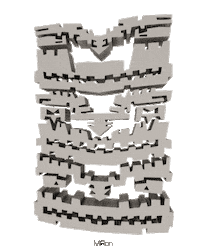 3d totem swaying STICKER by Miron