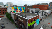 mural downtown sudbury GIF by Laurentian University
