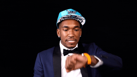 charlotte hornets time GIF by NBA