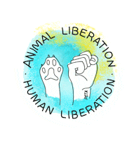 Animal Liberation Dog Sticker by PETA Deutschland e.V.