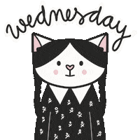 Doodle Wednesday Sticker by Cat & Raven