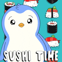 Fish Sushi GIF by Pudgy Memez