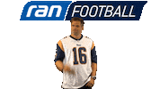 Los Angeles Rams Yes Sticker by ransport