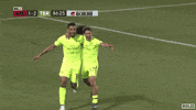 usl soccer celebration friends goal GIF