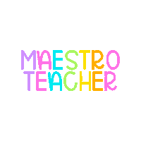 Maestro Sticker by Biliteracy Now