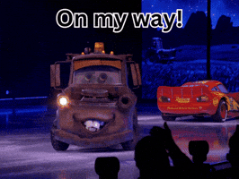Be There Soon On My Way GIF by Disney On Ice