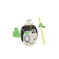 Happy Good Vibes Sticker
