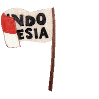 Flag Indonesia Sticker