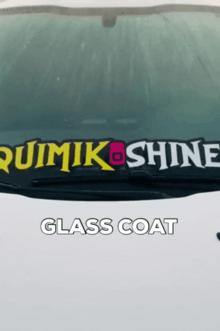 quimikshine rain glass lluvia coating GIF