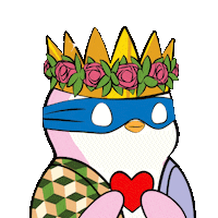 I Love Heart Sticker by Pudgy Penguins