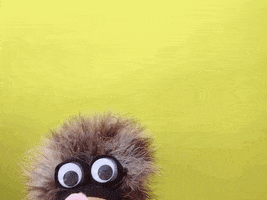 teeth puppet GIF by Hazelnut Blvd