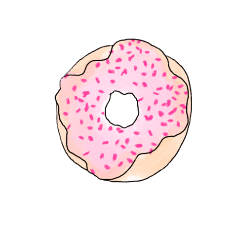 Donut Sprinkles Sticker by Sivan Ayla