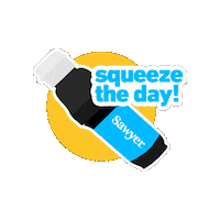 Squeezetheday Sticker by Sawyer Products