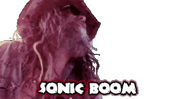 Sonic Boom Sticker by Rob Zombie