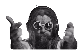 Gimme Sticker by Rob Zombie