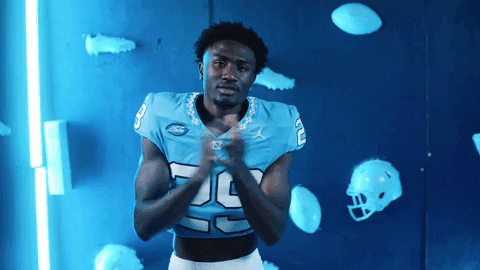 North Carolina Football GIF by UNC Tar Heels