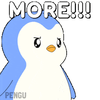 Tell Me More Sticker by Pudgy Penguins