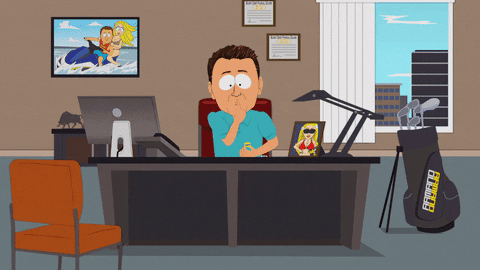 thinking pondering GIF by South Park 