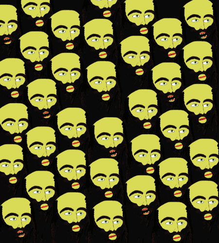 faces mouths GIF by Scorpion Dagger