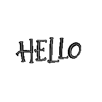 Hello Sticker