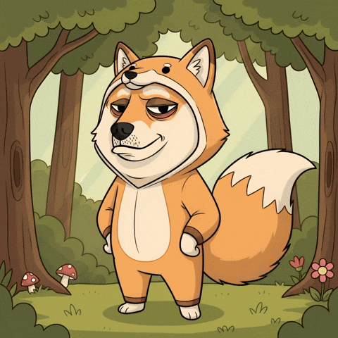 Standing Shiba Inu GIF by Doge Pound