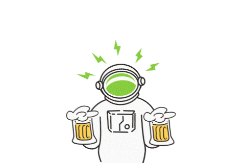 MuniGC giphyupload casco cervanauta astronauta fiestacervezagc fiestacerveza Sticker
