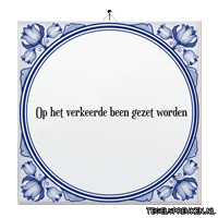 Nl Spreuk Sticker by Tegelspreuken.nl