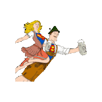 Woman Man Sticker by Kirwaverein Pfreimd