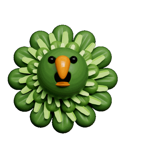 3D Dancing Sticker by Evan Hilton