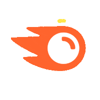 Marketing Google Sticker by SEMrush