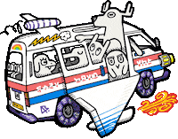 Mad Max Art Sticker
